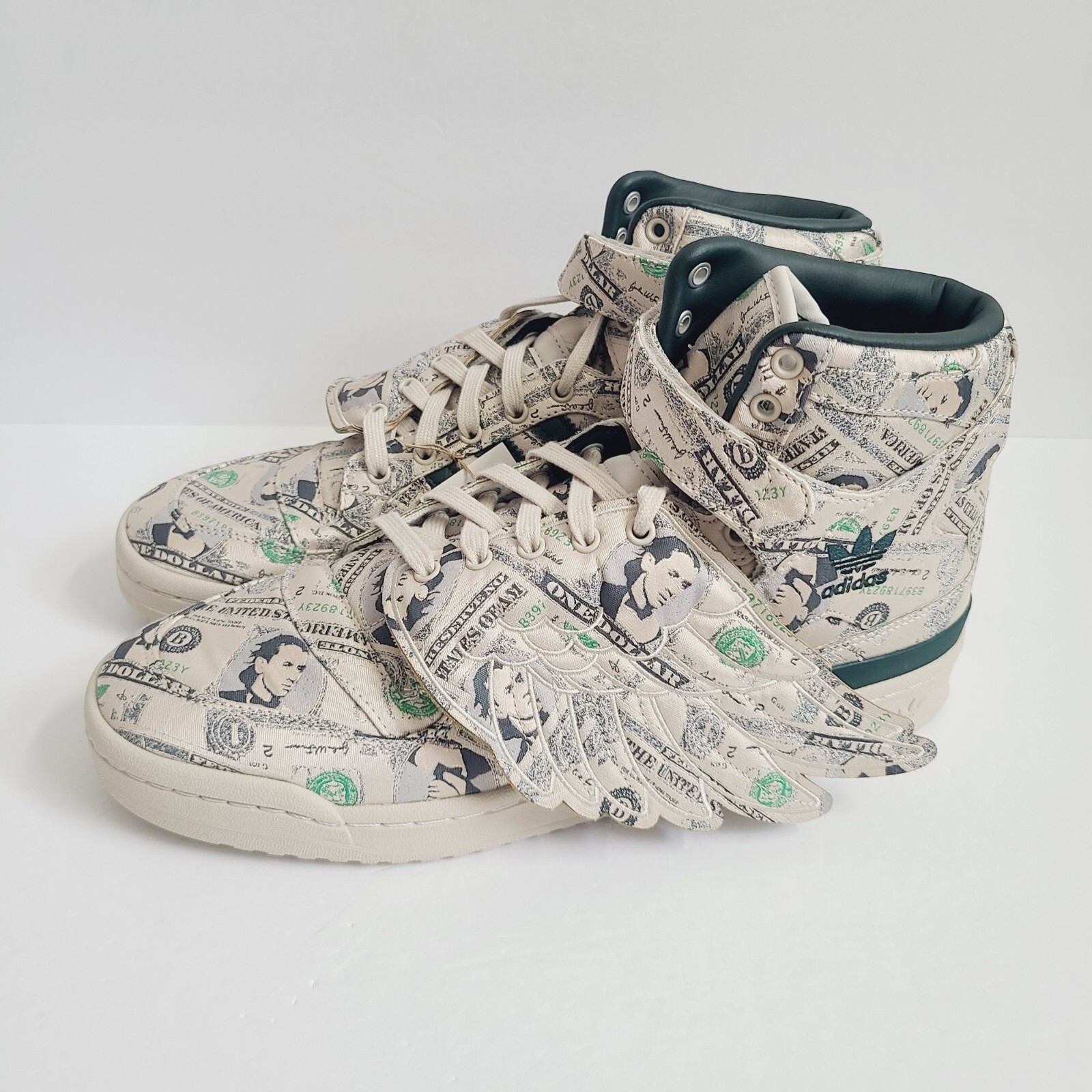 靴 adidas big logo sneaker jeremy scott NEW Men's Jeremy Scott X Adidas Forum Hi Wings 4.0 Shoes