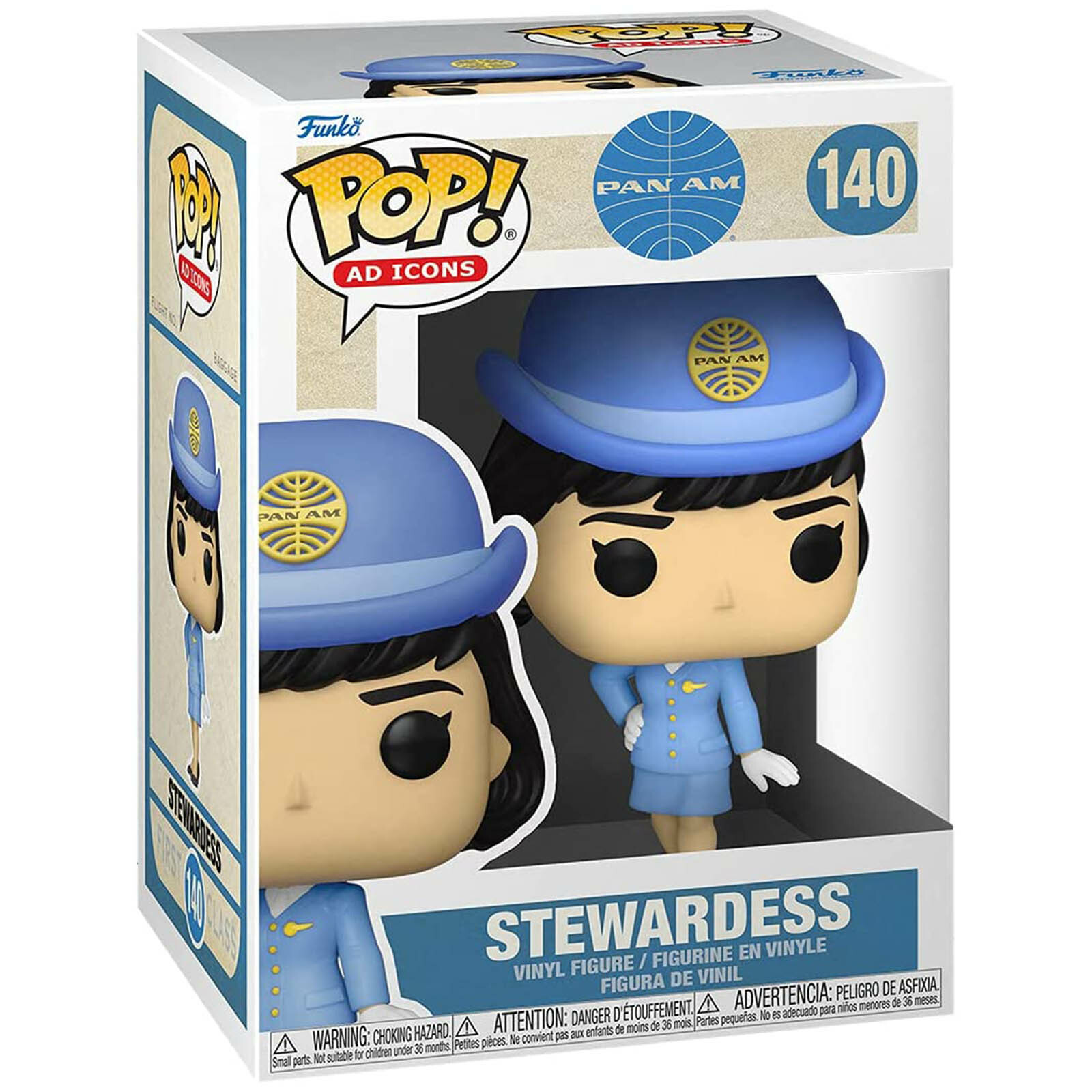 Виниловая фигурка стюардессы Funko Pan Am POP НОВАЯ В НАЛИЧИИ 