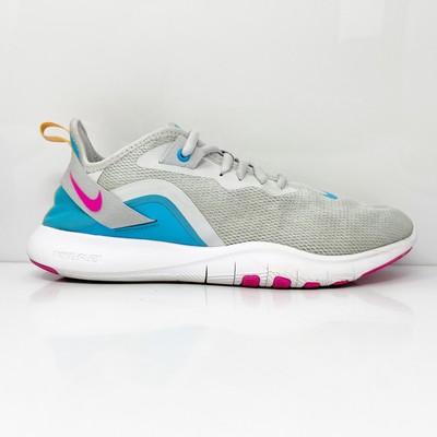 

Nike Womens Flex Trainer 9 AQ7491-001 Серые кроссовки для бега, размер 8, Серый, Flex Trainer 9