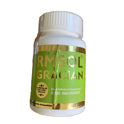 Rmsol gracian joint pain, hyaluronic acid - New In Sealed Bottle Exp 5/26