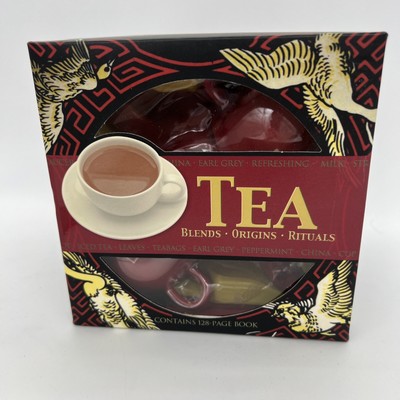  TOP THAT Teapot Set with book on ''TEA Blends Origins Rituals'' NEW in gift box