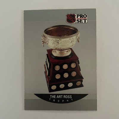 1990 Pro Set Hockey #388 Art Ross Trophy / Wayne Gretzky