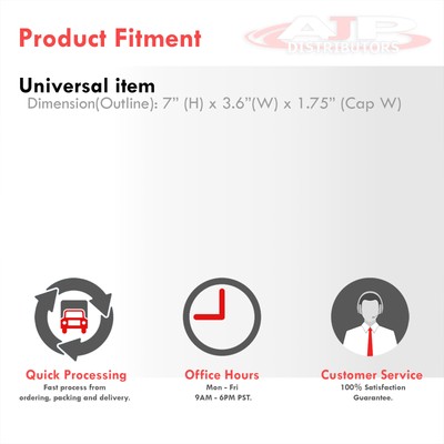 Universal Jdm Vip Engine Oil Catch Can Reservoir Tank Breather Air Gauge Kit Blu