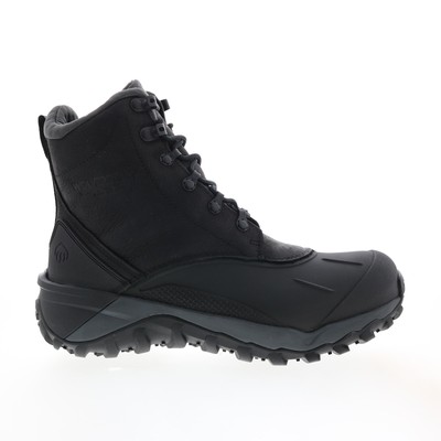 

Wolverine Frost EPX WP Утепленные 6-дюймовые зимние мужские черные повседневные модельные ботинки 10,5, Черный, Wolverine Frost EPX Waterproof Insulated 6" Winter