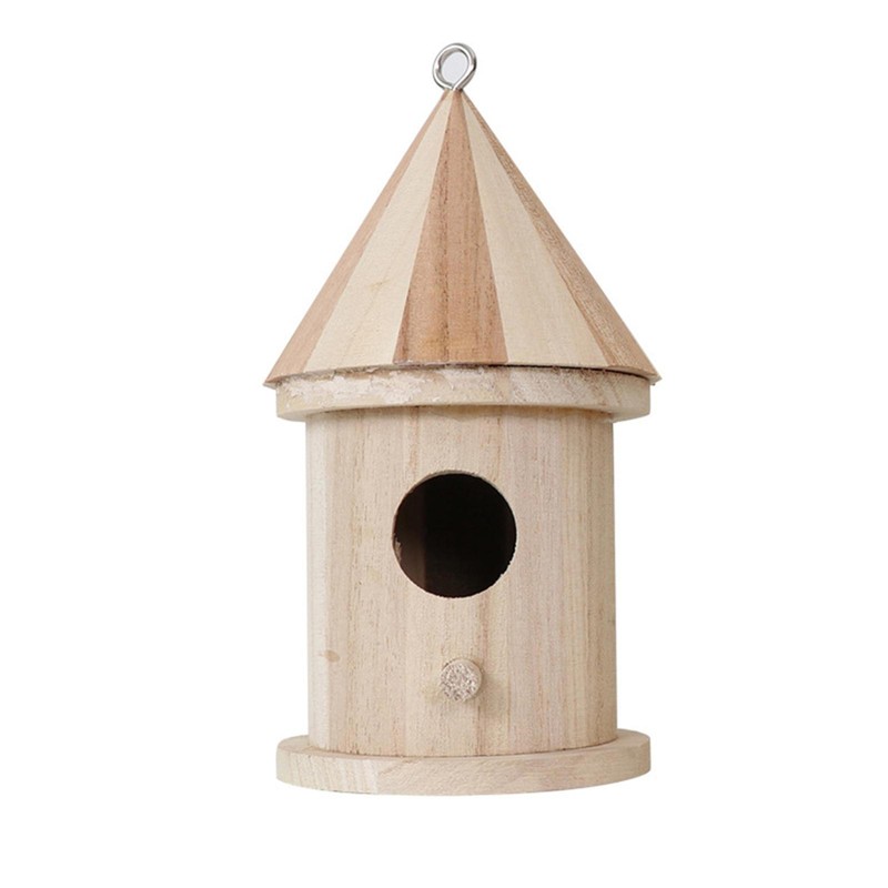 Bird House DIY Bird Nest for Chickadee Weatherproof Outdoor Wood