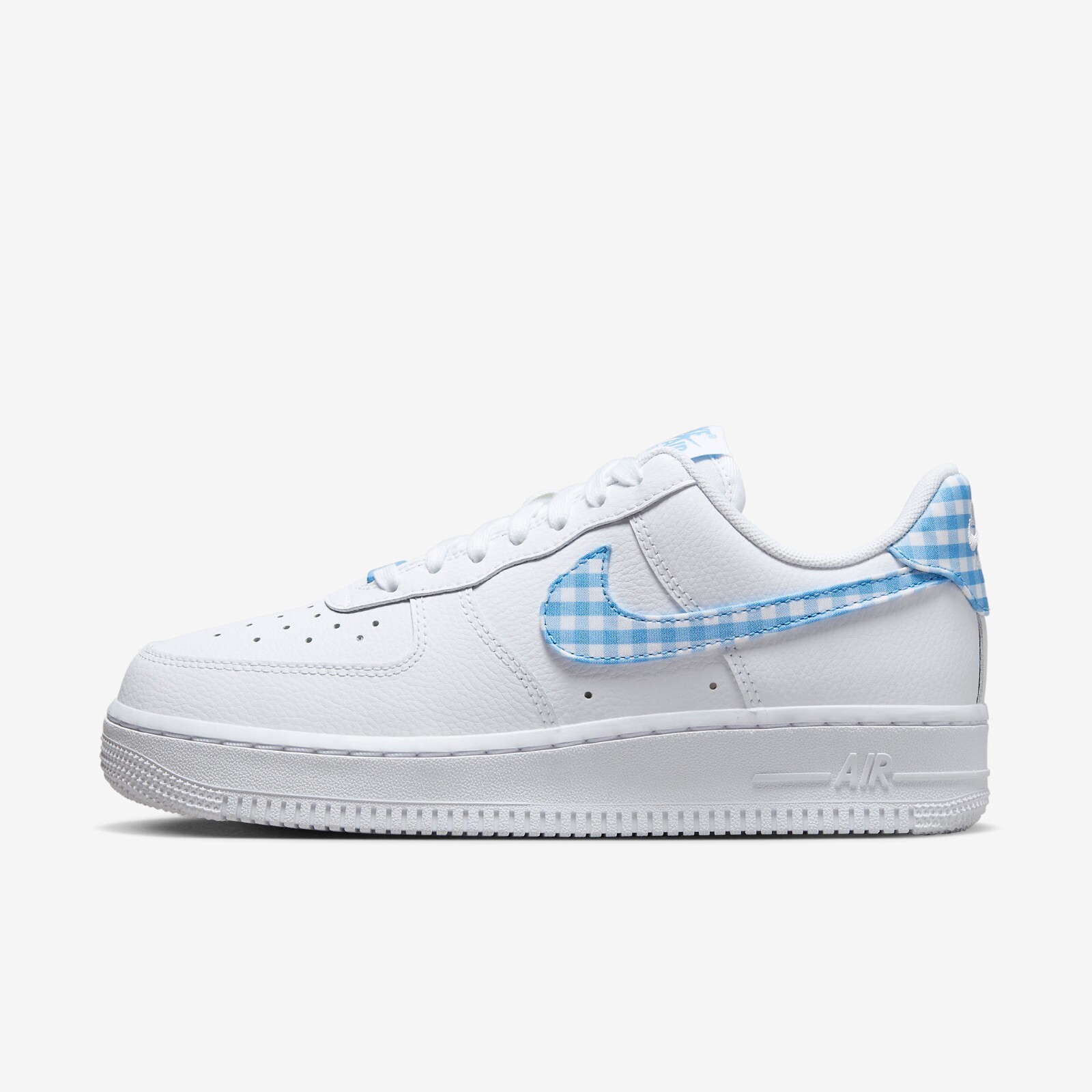 

Кроссовки Nike Air Force 1 07 White University Blue DZ2784-100 WMNS Shoes, Nike Air Force 1 '07 White University Blue