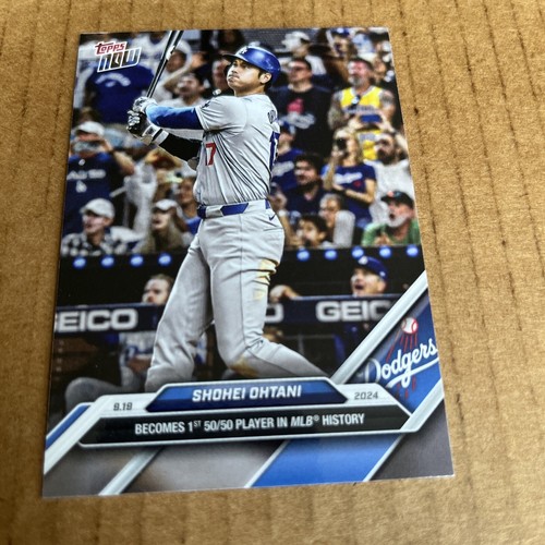 2024 Topps Now SHOHEI OHTANI 50/50#722 LA Dodgers RARE