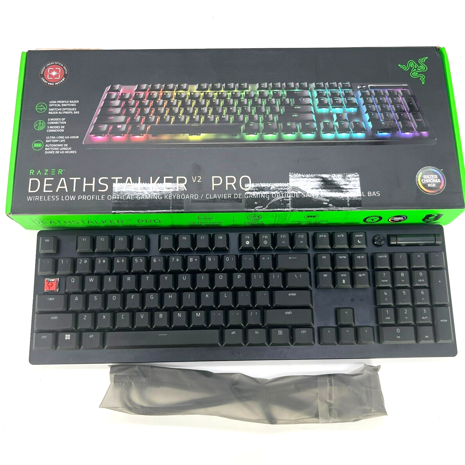 *ISSUE* Razer DeathStalker V2 Pro Wireless Optical Linear Sw
