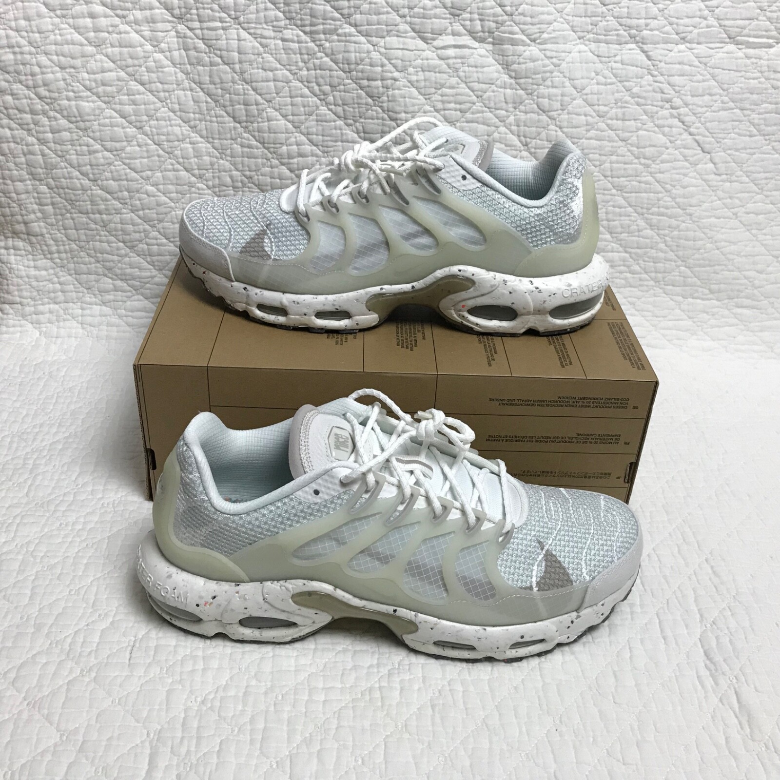 Nike Air Max Terrascape Plus Shoes Men's SZ 12 Summit White