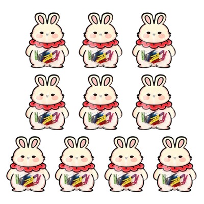 10pcs Bakery Packing Pouch Self-sealed Keep Freshing Little Cat Design Snack