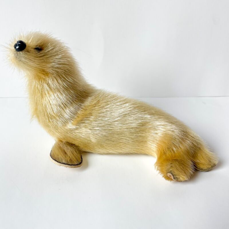 Norwegian Mink Fur Seal/Sea Lion Collectible - Vintage
