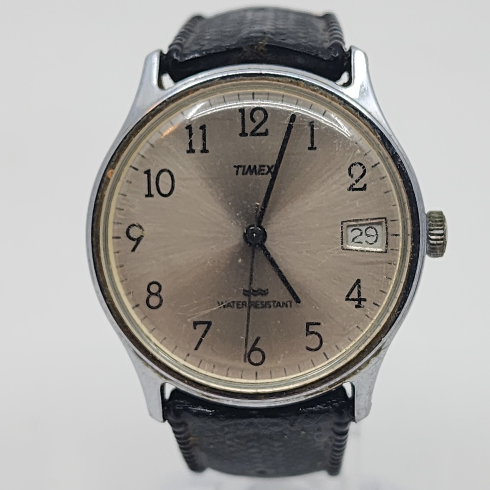 Vintage Timex Manual Wind Date Watch - Running 34mm | eBay Vintage Timex Manual Wind Date Watch - Running 34mm | eBay