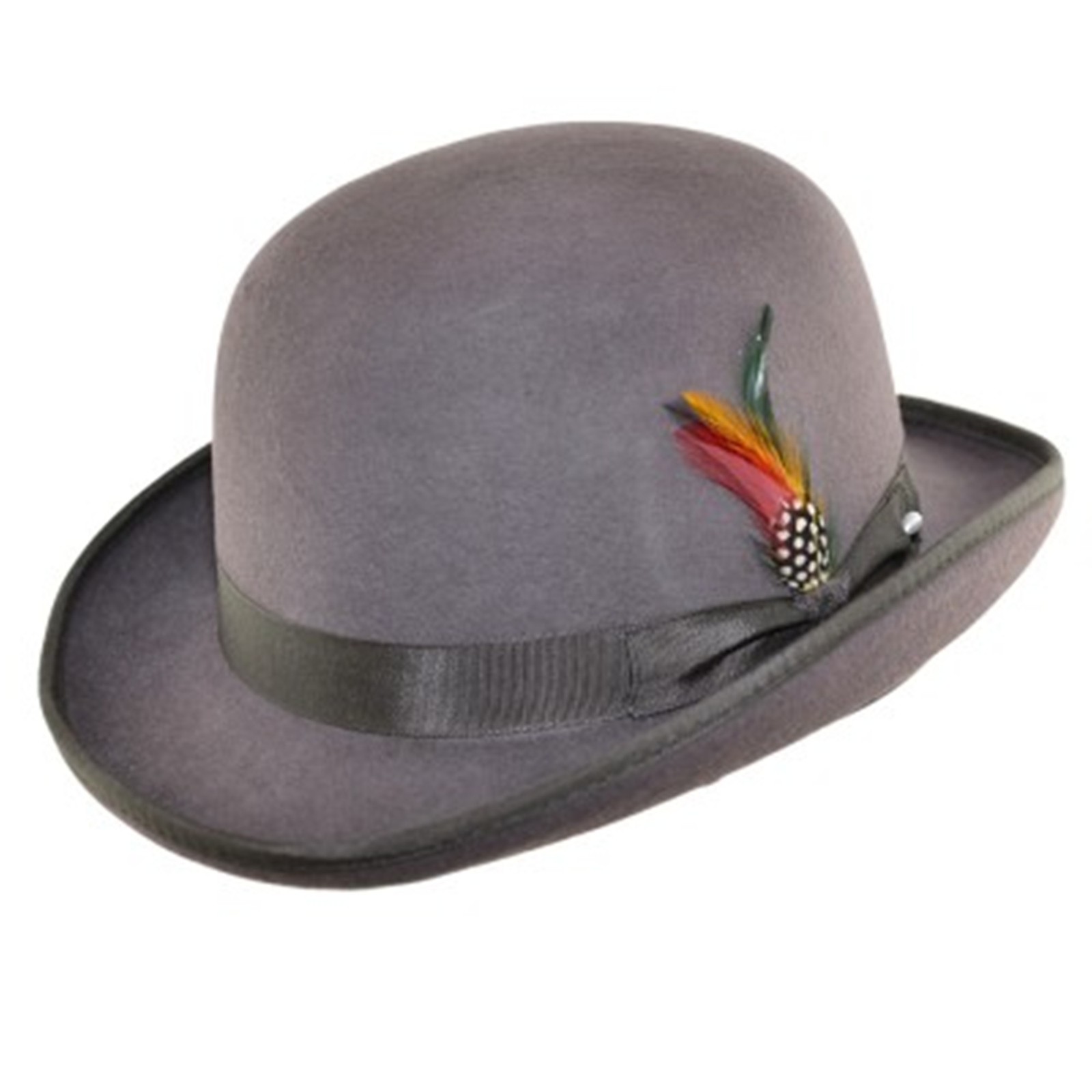 bowler hat feather
