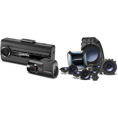 Alpine PSS-TSLA-223 - 11/13-Speaker Complete Sound System Upgrade Compatible ...