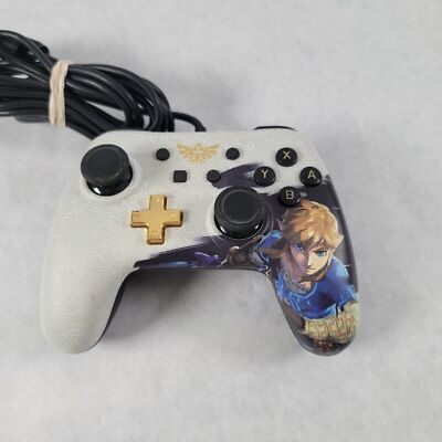 Nintendo Switch Zelda Breath Of The Wild Wired Controller Power A **RARE DESIGN!
