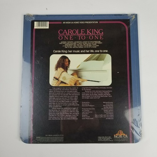CED Capacitance Electronic Disc - Carole King One To One Brand New