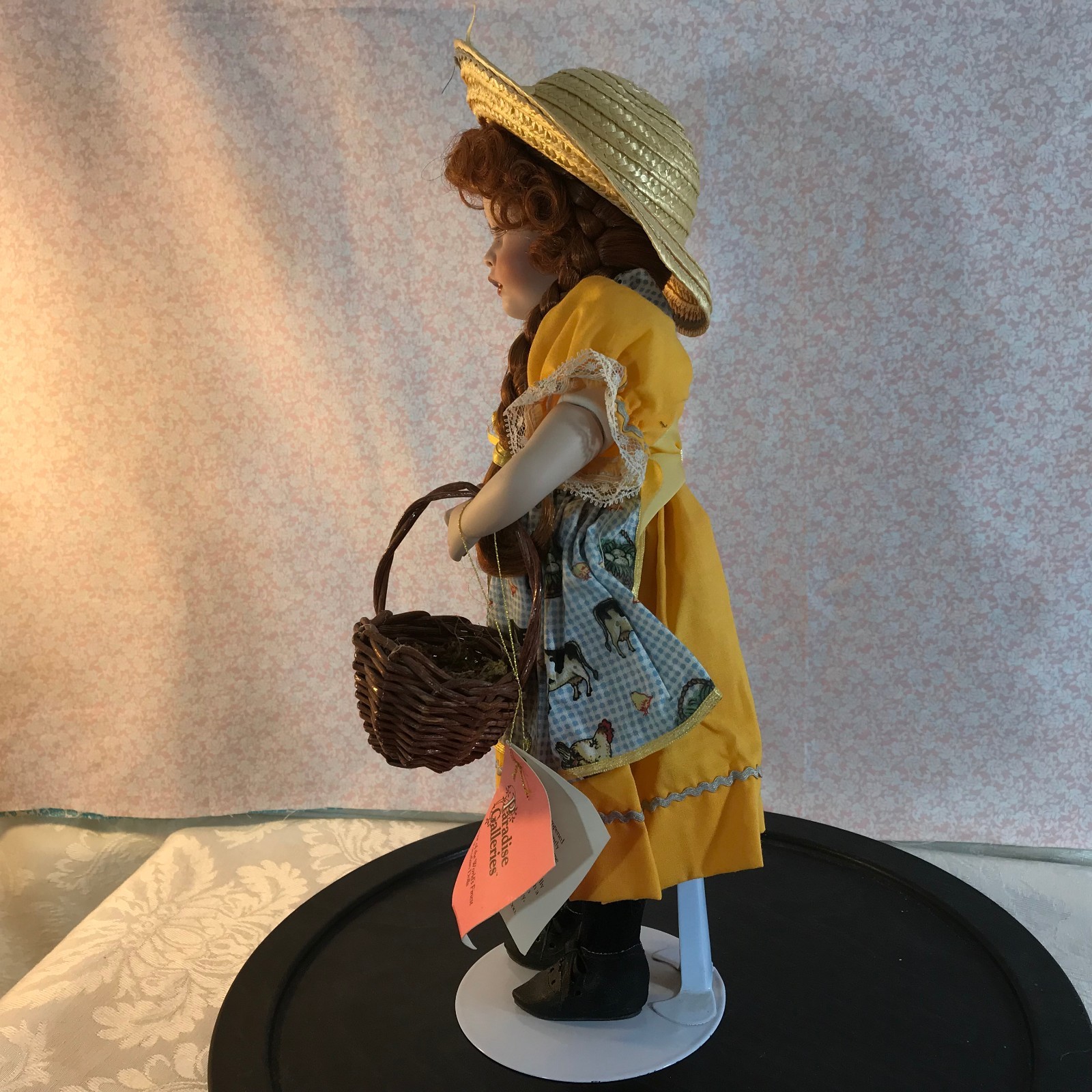 Paradise Galleries Redhead Porcelain Doll Molly MacDonald 14