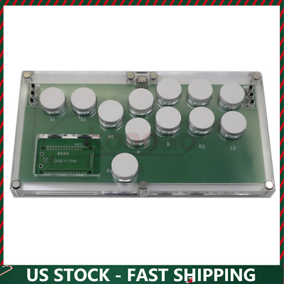 Hitbox Style Arcade Game Controller For PC HotSwap Cherry All Buttons