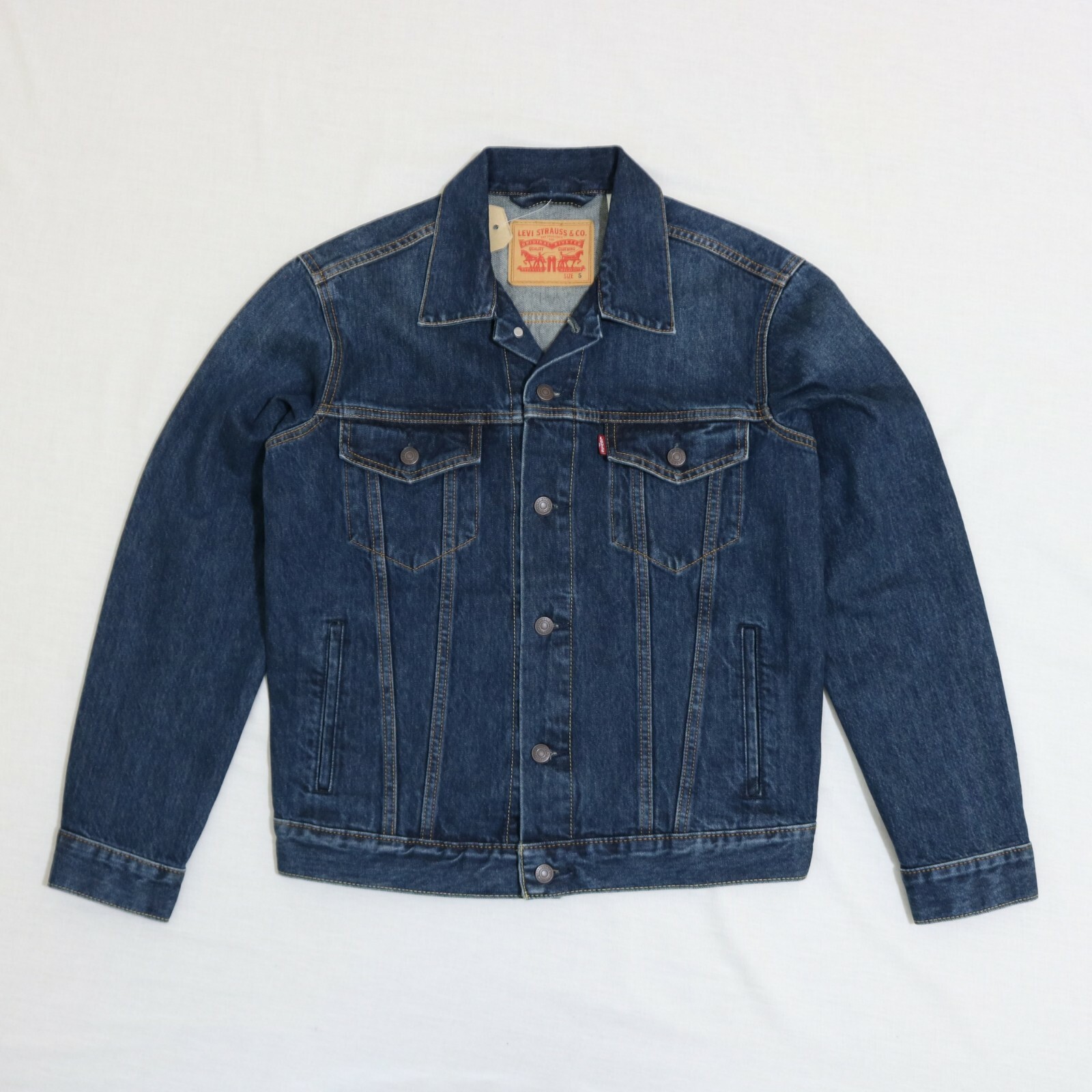 Levi's Men Trucker jeans jacket size Small new with tags | eBay
