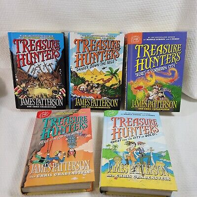 5 Book Lot James Patterson & Chris Grabenstein: Treasure 