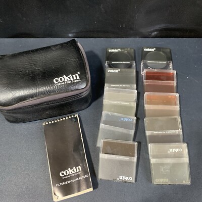 Cokin A Series 9 Piece Set Filters in Cases, Star 8, Double Exposure, Orange