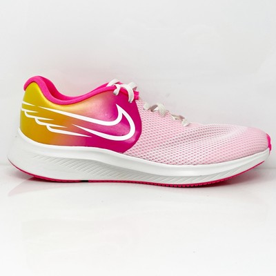 

Nike Girls Star Runner 2 CT0916-001 Розовые кроссовки для бега, размер 6 лет, Розовый, Star Runner 2