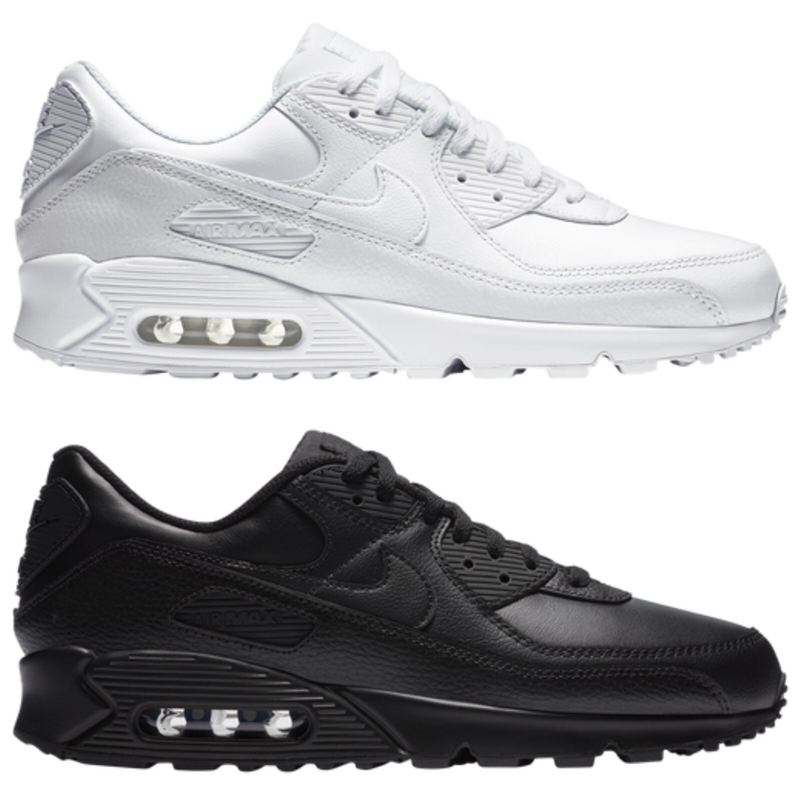 

НОВАЯ мужская повседневная кожаная обувь Nike AIR MAX 90 LTR ВСЕ ЦВЕТА Размеры США 7–14 NIB, Nike Air Max 90 LTR