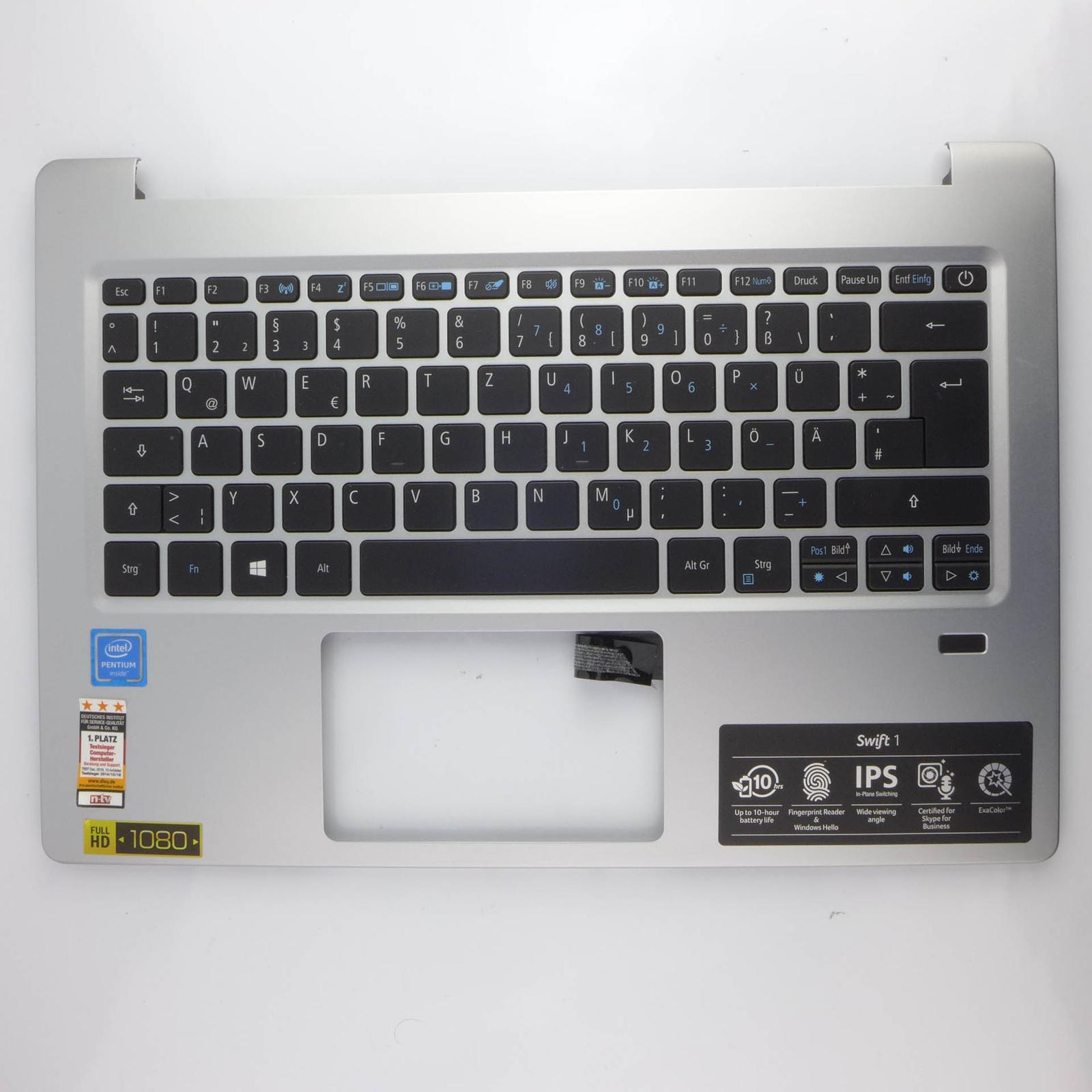 ORIGINAL Acer Swift 1 SF113-31 Gehäuse oberschale Tastatur touchpad palmrest ✅