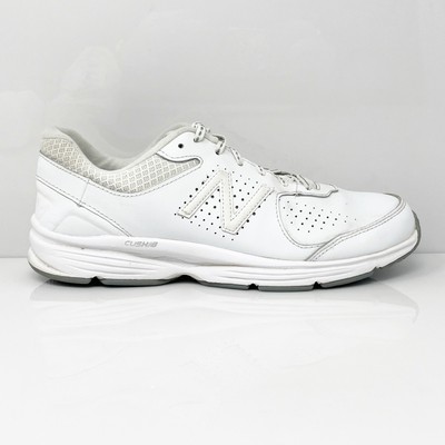 

New Balance Womens 411 V2 WW411WT2 Белая повседневная обувь Кроссовки Размер 8 B, Белый, 411 V2
