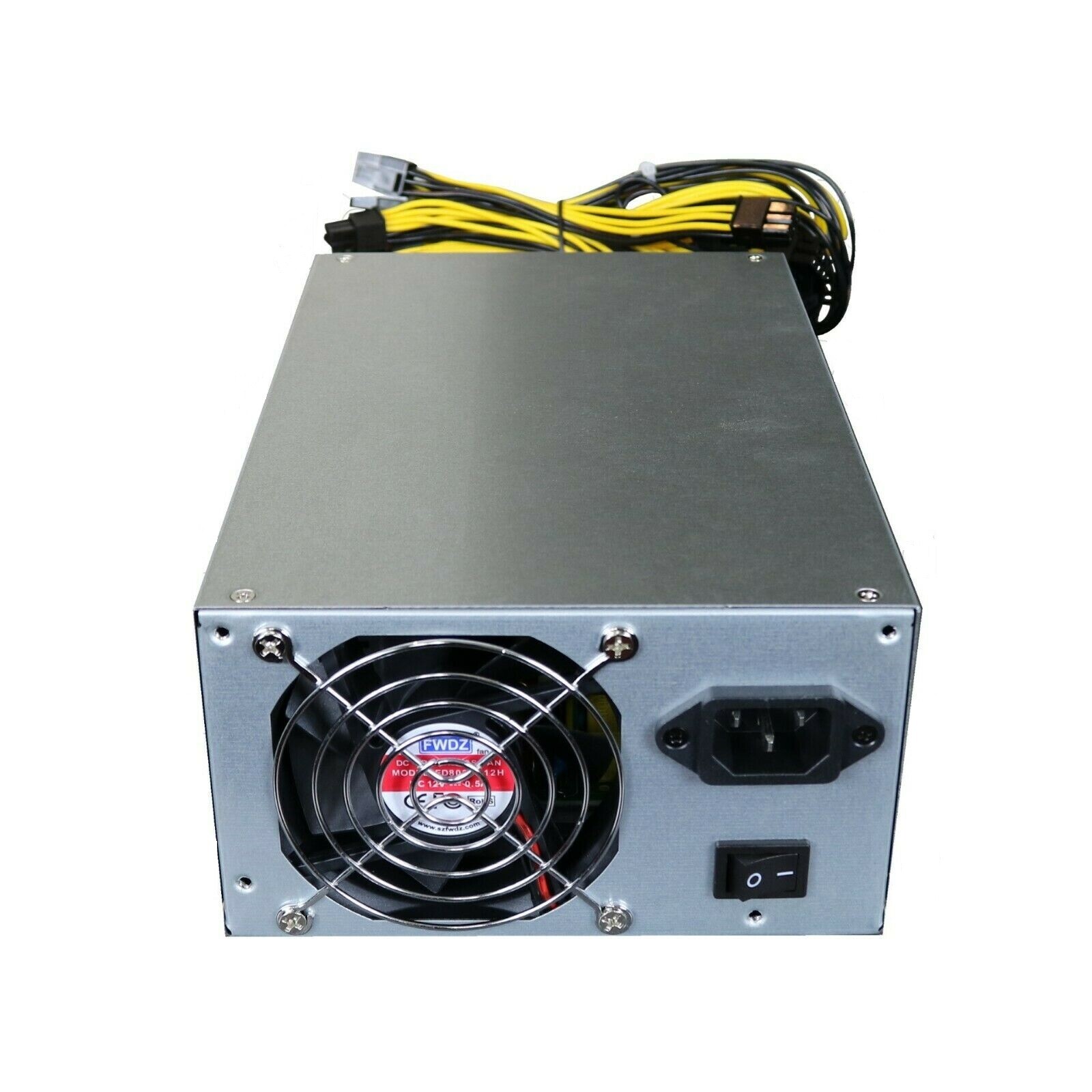 ATX 2000w ×3 Power Supply 2000W AC110-220V ATX P 8 GPU Card ASIC Mining PSU US