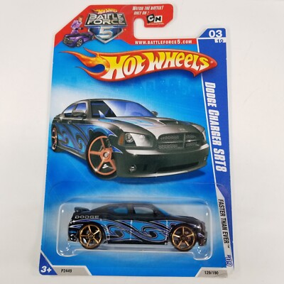 Hot Wheels Error Dodge Charger SRT8 Black 2009 #129 Faster Than Ever #3