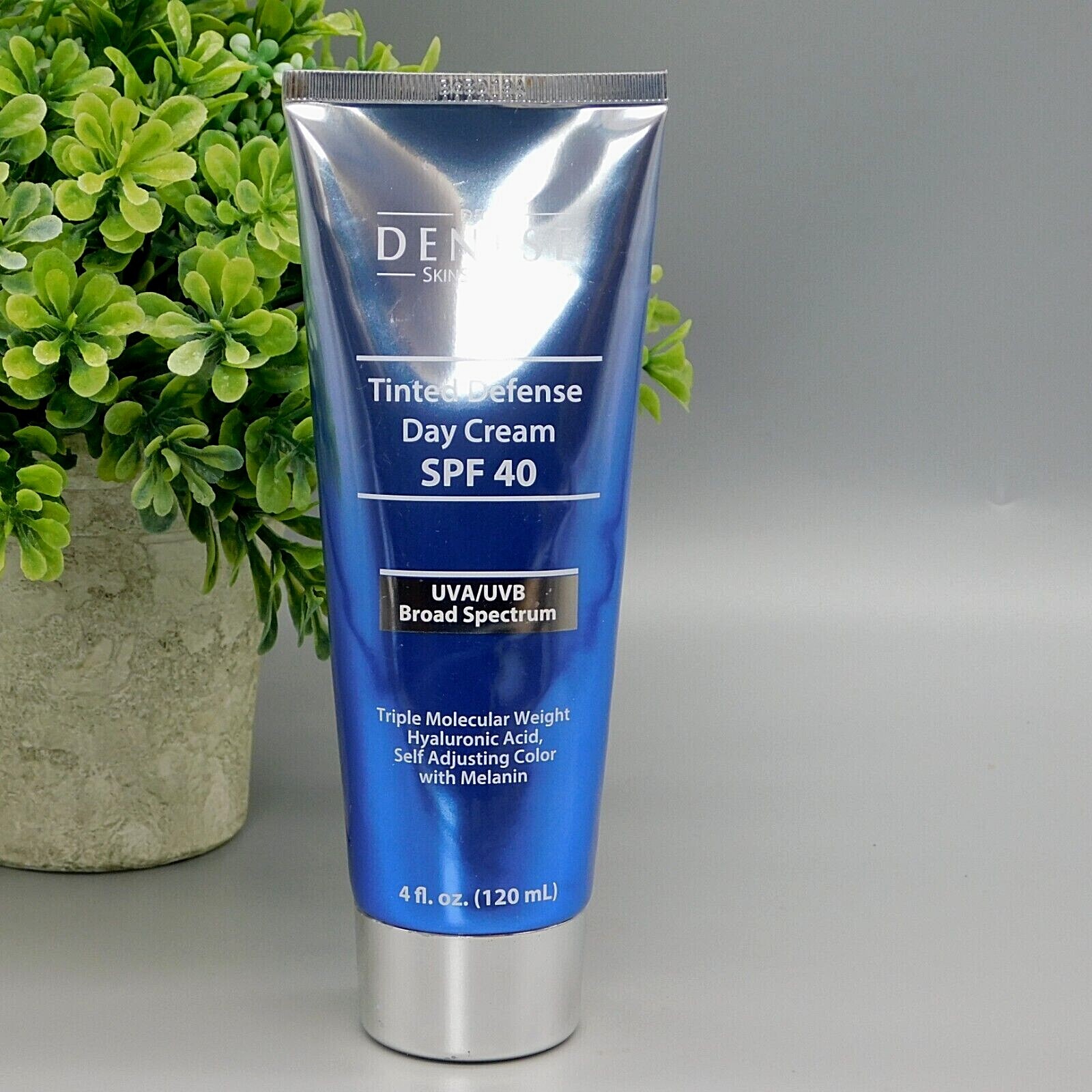 Dr. Denese Tinted Defense Day Cream SPF 40 4 oz New Not Sealed