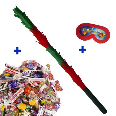30 Candies Stick Blindfold Piñata Fillers Buster Smash Party mask favours gift