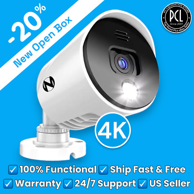   Night Owl Camera 4K UHD 3840 x 2160 Wired Spotlight CM-DP8LSA-B DP8 1pc  