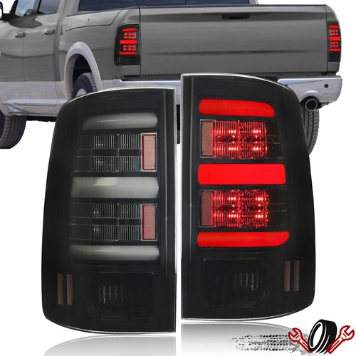 Стоп-сигналы Задние фонари Светодиодные полосы черного цвета для Dodge Ram 1500 2500 3500 2009-2018