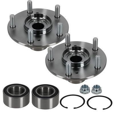 Front Left & Right Wheel Hub Bearing Assembly for Honda Accord 930455 2005-2007