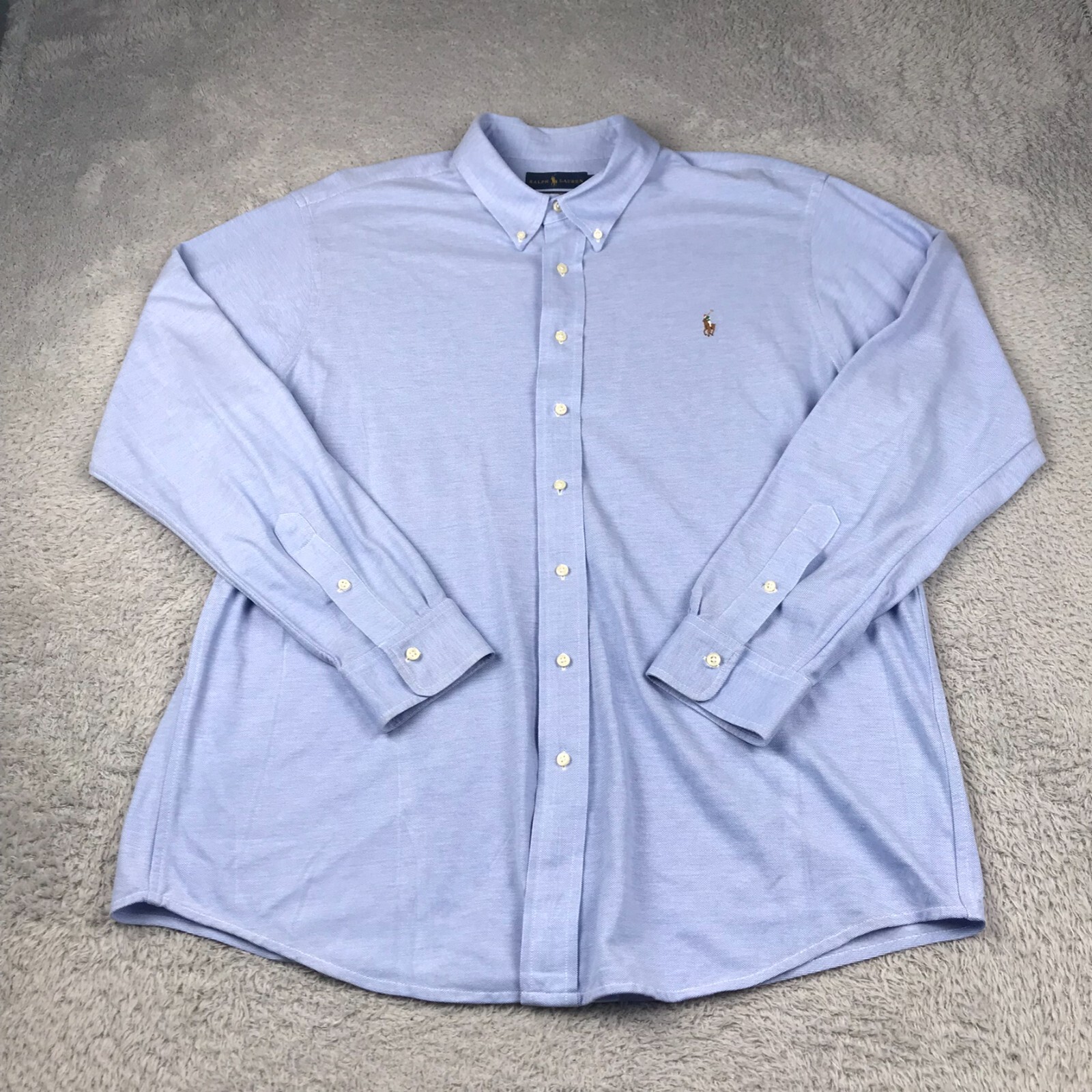 【POLO RALPH LAUREN】未使用　KNIT DRESS SHIRT Classic Fit Knit Dress Shirt