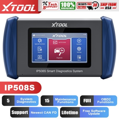 XTOOL IP508S OBD2 Scanner Diagnostic 15+ Reset ABS Engine TPMS EPB Code Reader 