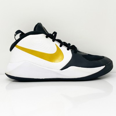 

Nike Boys Team Hustle D 9 AQ4224-004 Черные баскетбольные кроссовки, размер 7 лет, Черный, Team Hustle D 9