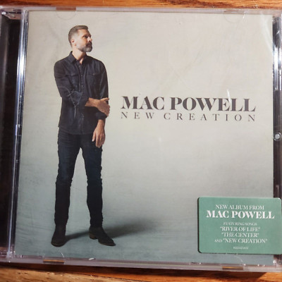 New Creation by Mac Powell (CD, 2021) New, Sealed.