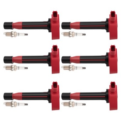 Ignition Coil Pack w/ Spark Plugs for Honda Accord 3.0L V6 2000-2002 FR5AHX
