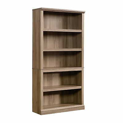 Sauder 420173 5-Shelf Bookcase, Salt Oak  Finish