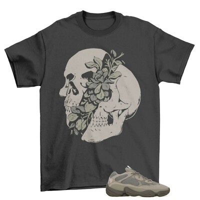 Sneaker Head Ash Grey Sneaker Shirt to Match Yeezy Boost 500 Ash Grey
