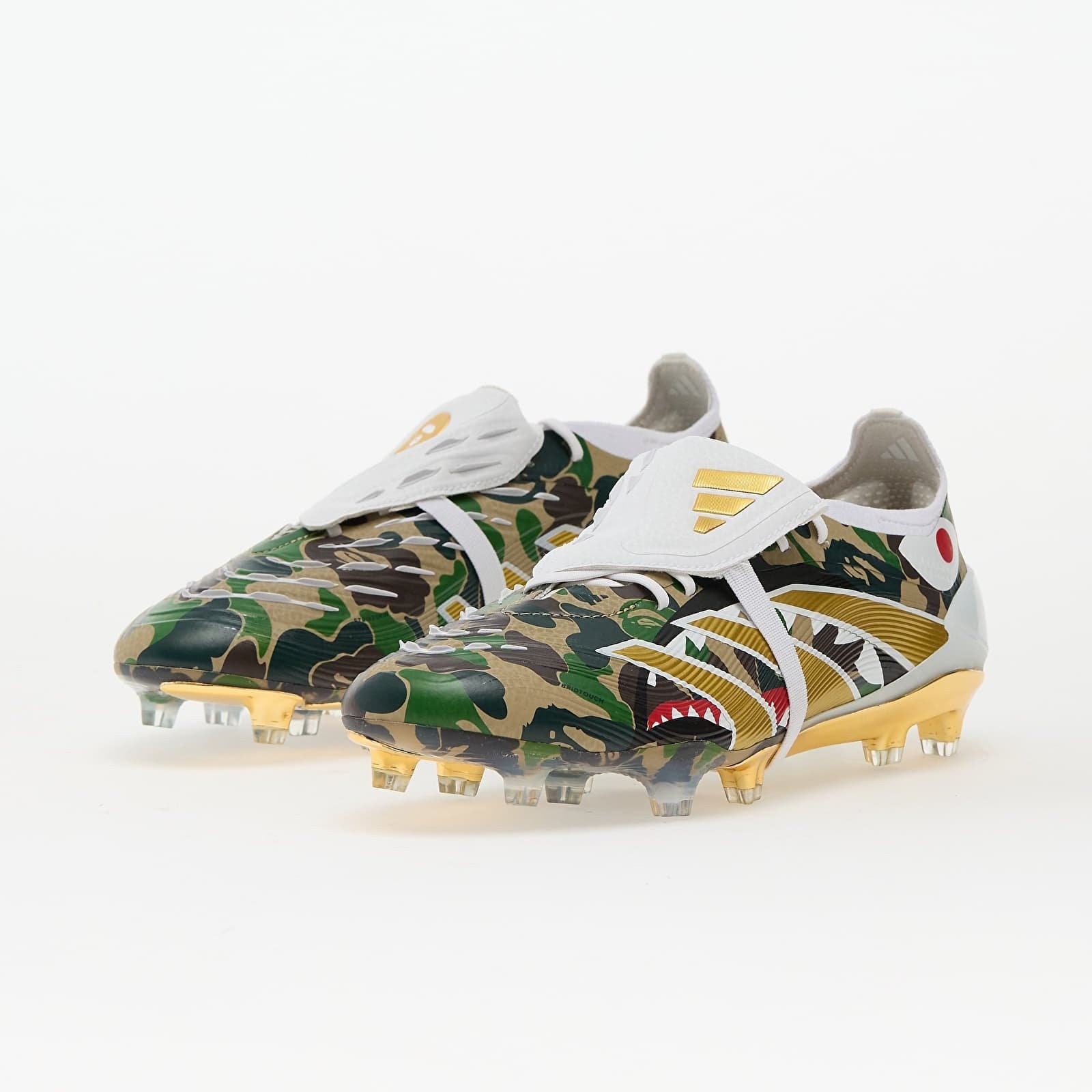 シューズ 26cm BAPE adidas Predator Elite FG CAMO Adidas x BAPE Predator Elite FT FG Green Camo JS3104 Mens