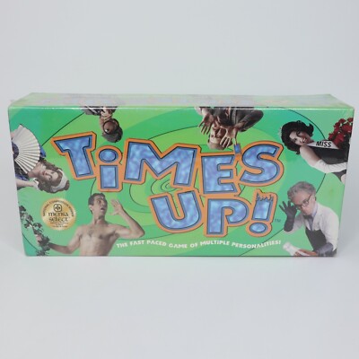 Time's Up! Fast Paced Game of Multiple Personalities Mensa Select (VTG, 1999)