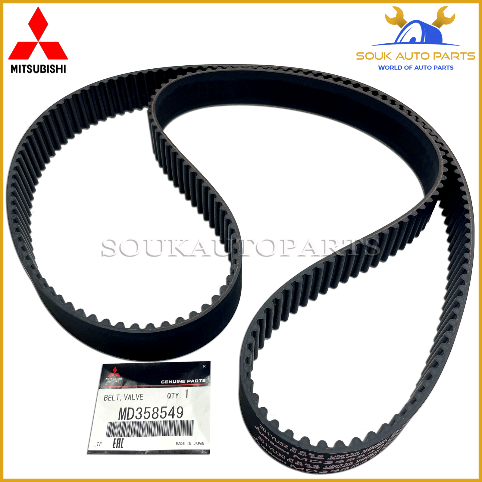MD358549 Genuine Mitsubishi BELT VALVE TIMING 6G74 6G75 L200