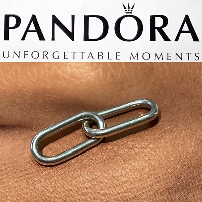 Pandora ME 925 Sterling Silver Styling Double Link Extension Piece