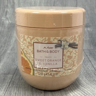 M Asam Bath And Body Sweet Orange & Vanilla Body Exfoliant 1200g - New & Sealed