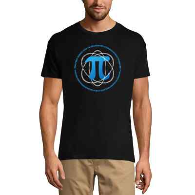 Men's Graphic T-Shirt Pi Number Pi Blue Atom Nerd Eco-Friendly Limited Edition