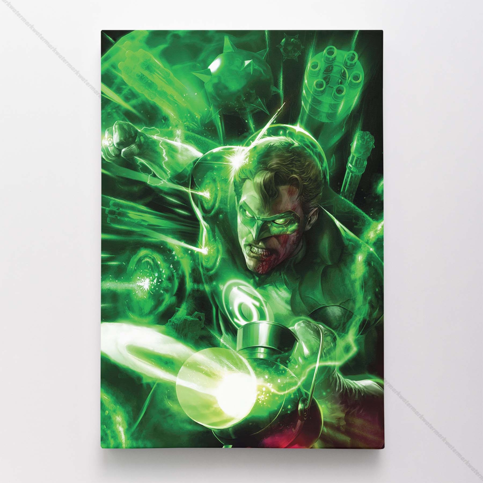 Green Latern Poster Canvas DC Comic Book Cover Art Print #60525